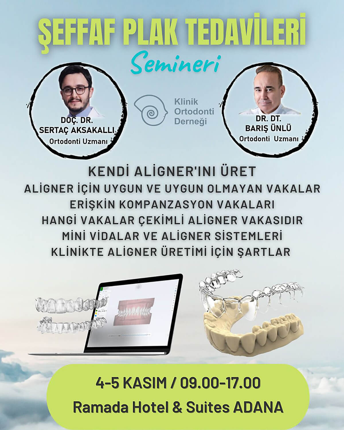 Şeffaf plak tedavileri adan 2022