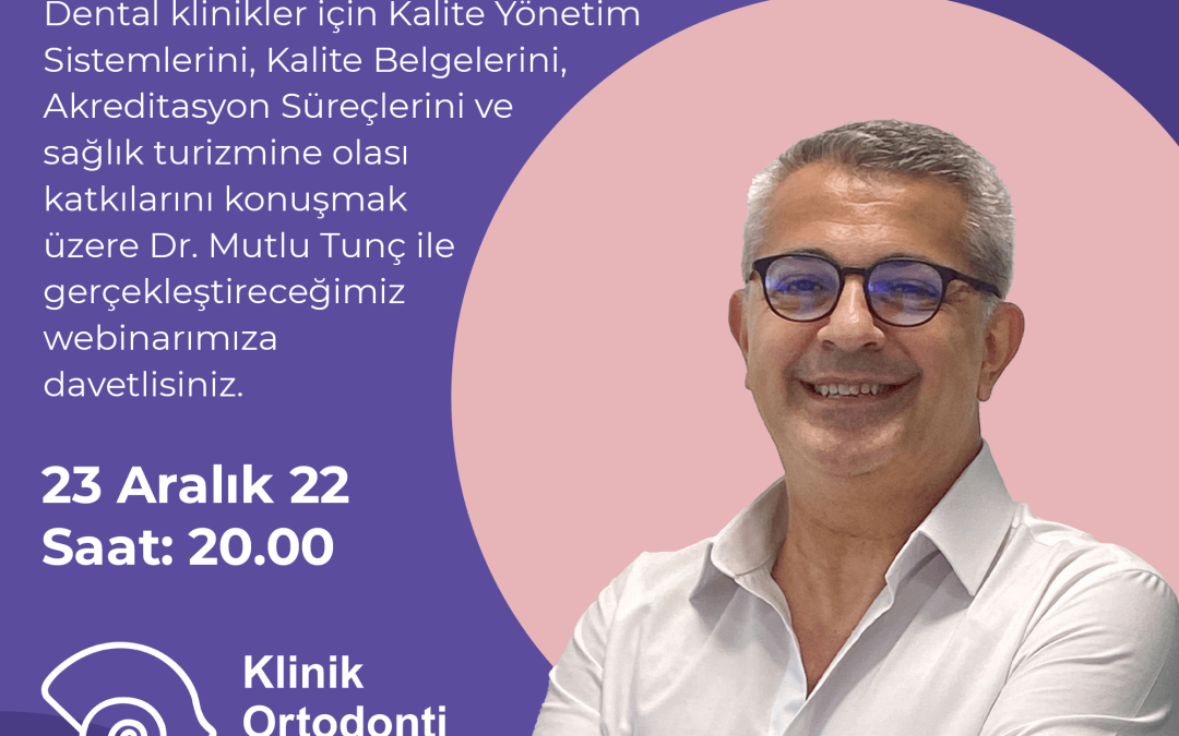 Dental klinikler için Kalite Yönetim Sistemleri